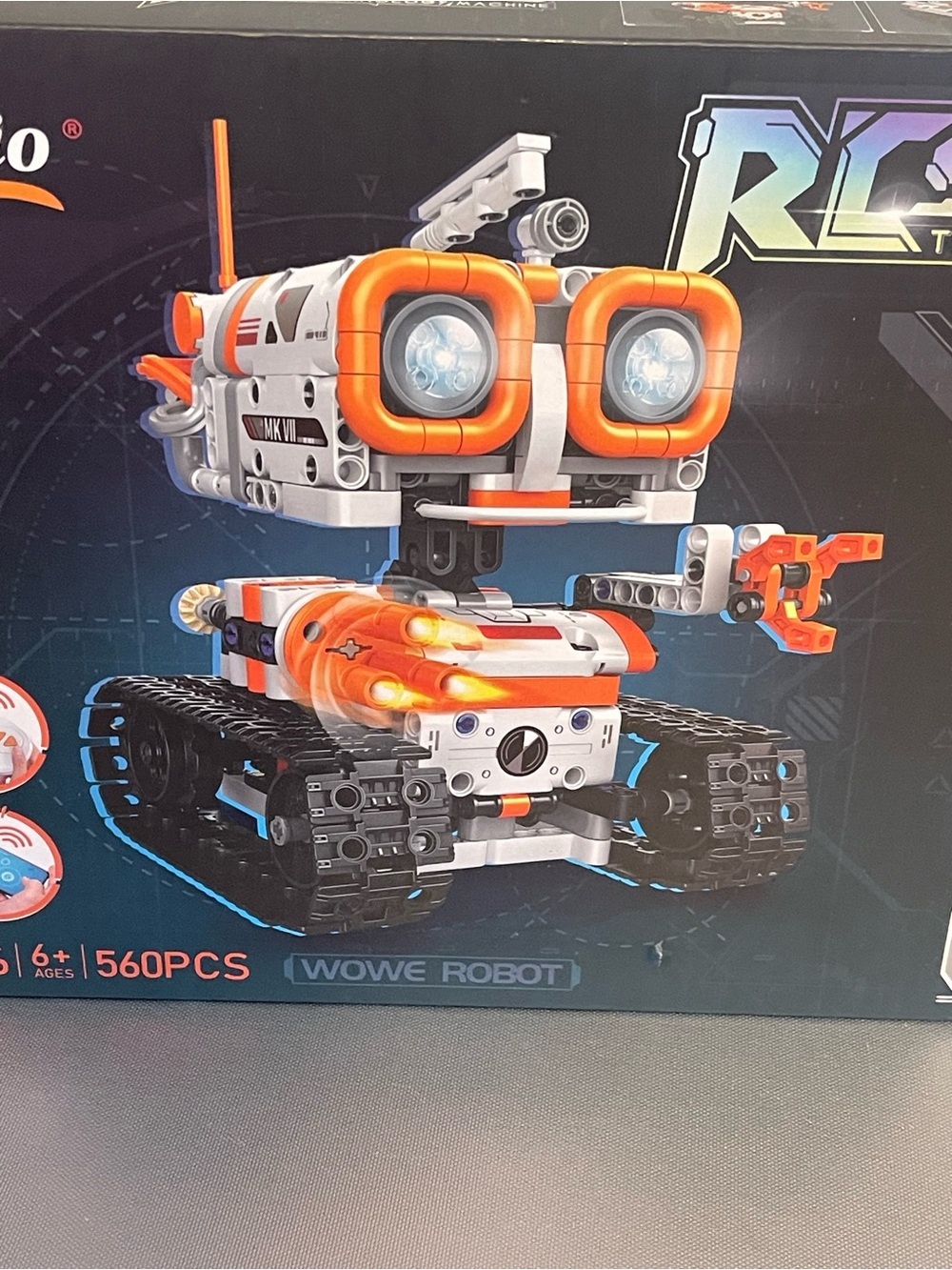 4 in 1 STEM Educational Building Block Robot App & Remote Control Robot for Kids
